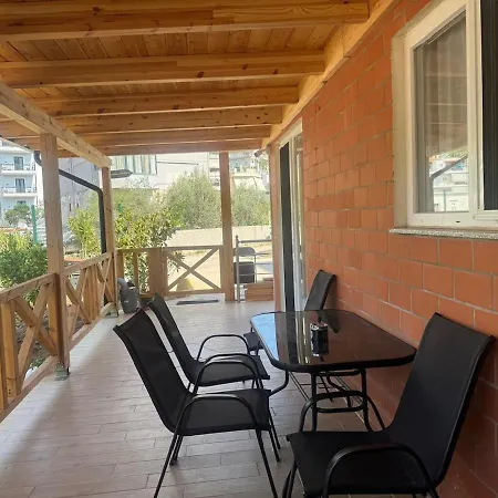 Ama's 7 Parking, Balcony And Kitchen * Dhermi